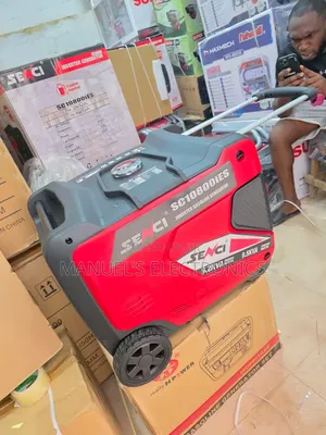 9.5kva Senci Remote Control Inverter Soundproof Petrol Gen Low Fuel