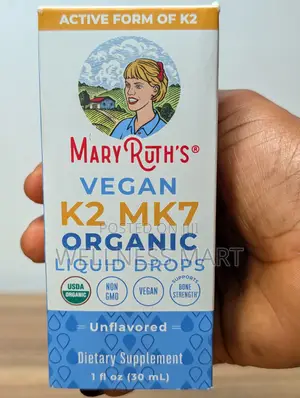 Maryruth Organic Mk7 Drops - Bone Heart Health, Kids+Adults