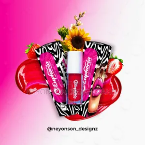 Lip Gloss Packaging Design Print