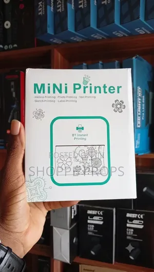 Mini Pocket Printer Thermal Printing Machine Wireless Bt Connection