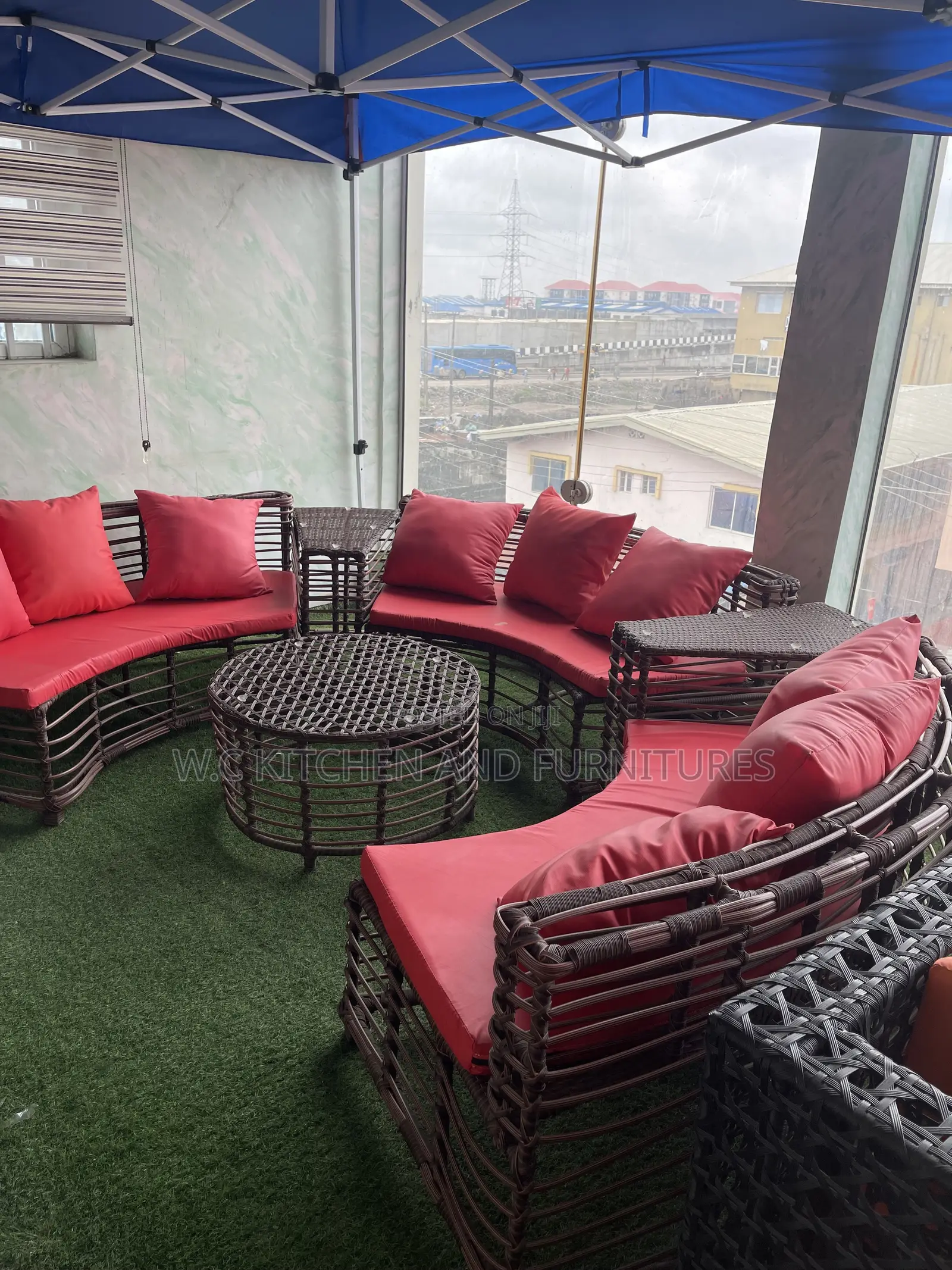 Rattan Lounge Set