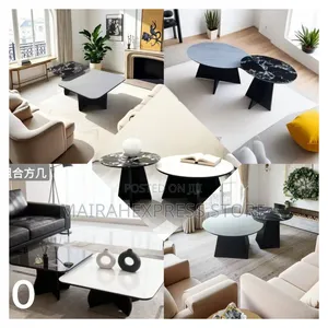 Square/Round Modern Stone Tea Table Set T361