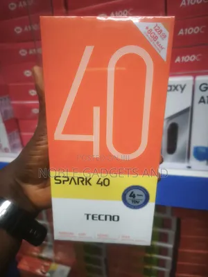 New Tecno Spark 40 128 GB Black