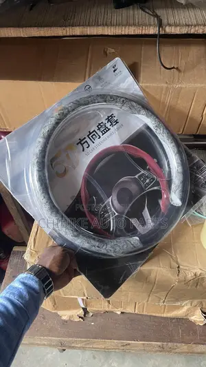 Ash Black Formica 320 Steering Cover
