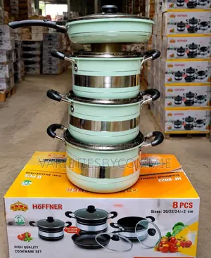8pcs Aluminium Nonstick Quality Pot