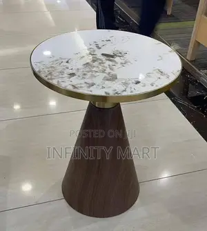 New Sleek Marble Side Stool.