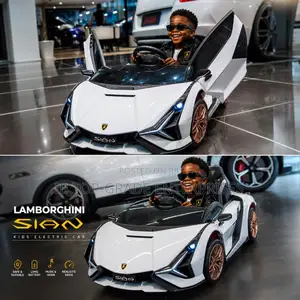 Ultimate Luxury White Lamborghini Ride-on Car Every Child Dreams Of