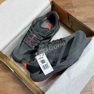 Adidas Adizero Evo Sl Dark Grey Black Orange SNKS