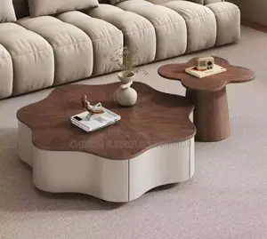 Elegant Flower-Shaped Center Table