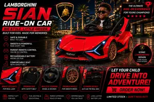 Red Lamborghini Kid's Ride-on Car That Brings Smiles Every Single Day
