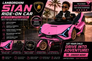 Premium Pink Color Lamborghin Supercar Made Just for Great Kids