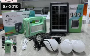 Sx-2010 Large Solar Led Light Rechargeable Emergency Camping Lamp