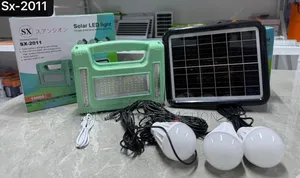 Sx-2010 Large Solar Led Light Rechargeable Emergency Camping Lamp