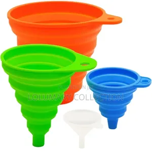 Foldable Silicone Funnel Collapsible Kitchen Oil Liquid Pouring Tool