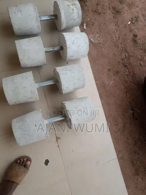 Concrete Dumbbells