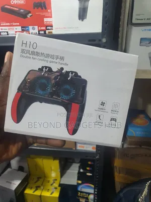 H10 Double Fan Cooling Mobile Gaming Grip