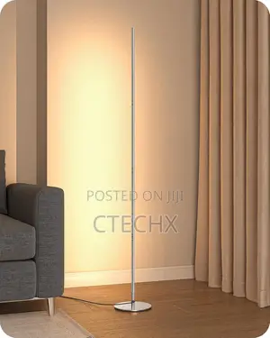 Led Floor Lamp 146cm Minimalist Dimmable Standing Lamp Wit Foot Switch