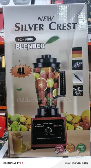 Silver Crest Blender