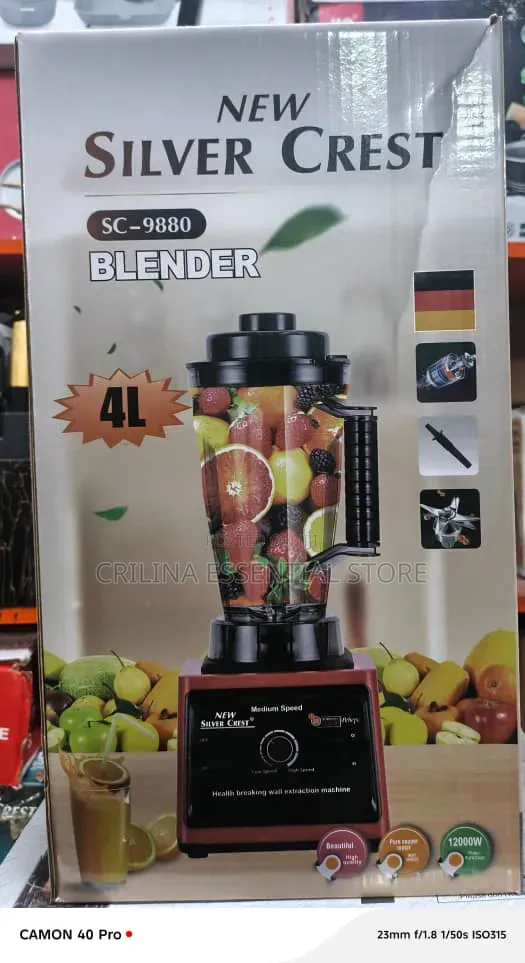 Silver Crest Blender