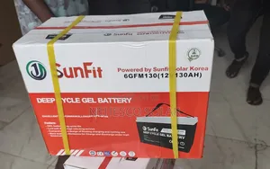 Heavy-Duty Sunfit 130ah Solar Battery – Reliable Backup Every Day