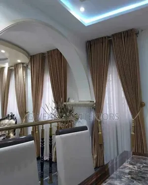 High Quality Turkish Curtains Brown