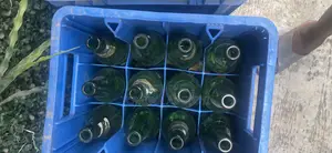 Crates and Empty Bottles for Sale