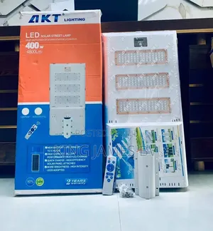 400 Watts Akt Solar Street Light – Powerful Outdoor Lighting Solution