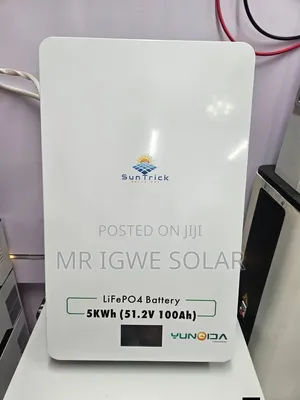 Guangdu 5kwh 24v/48 Lithium Iron Battery