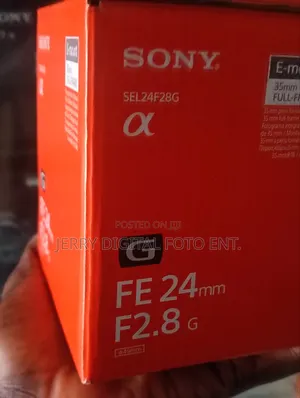 Sony Len Fe 24mm F2.8