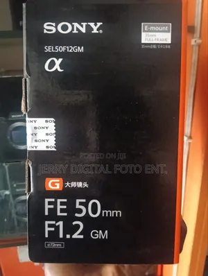 Sony Len Fe 50mm F1.2