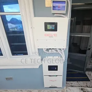 6kw Hybrid Inverter and 5kwh Lithium Battery Setup