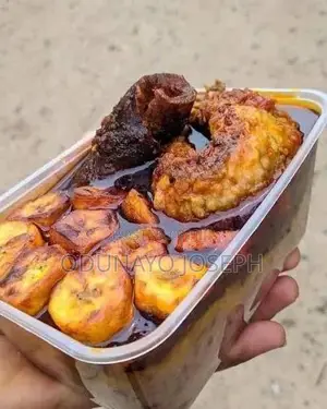 Ewa Agoyin and Bread