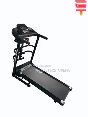 Bodyfit Motorized Treadmill Features a 2.5 Hp Motor,