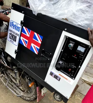 12kva Perkins Soundproof Diesel Generator – Made in Uk