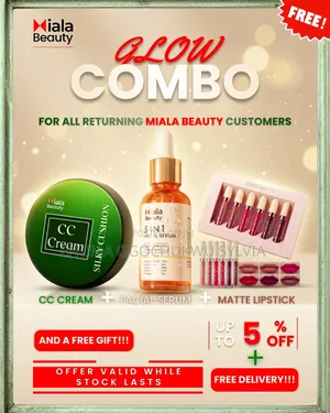Miala Cc Cream Foundation and Powder
