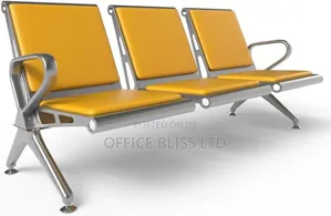 Heavy-Duty 3 Seater Waiting Airport /Salon Chair