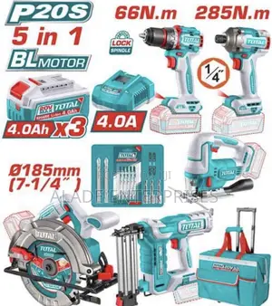 Total Industrial 5pcs Combo Kit