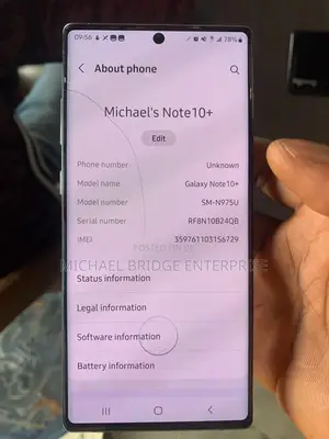 Samsung Galaxy Note10+ 256 GB