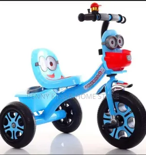 Cute Cartoon Kids Tricycle – Safe, Strong Fun Ride for Toddlers