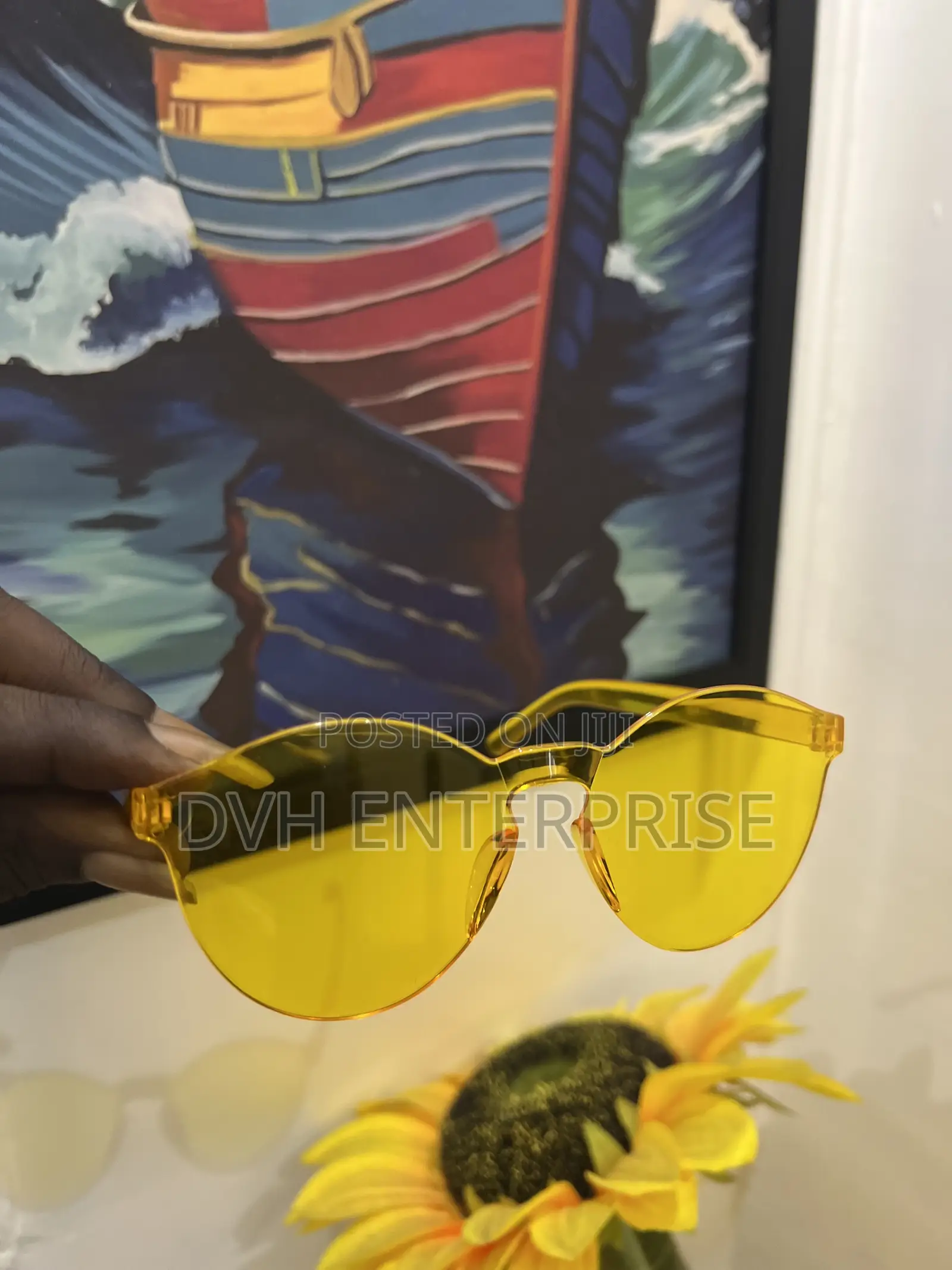 Yellow Tinted Sunglasses