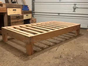 3.5 by 6 Wooden Pallet Bed Design