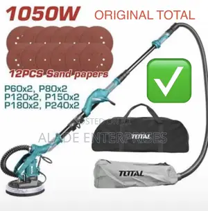 1050w Electric Drywall Sander – With Dust Collection System Sandpapers