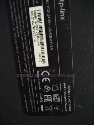 Tp-Link 24port Gigabyte Switch