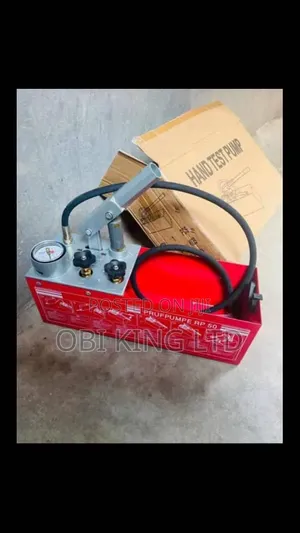 Manual Hydraulic Pressure Test Pump (Testing Bucket)
