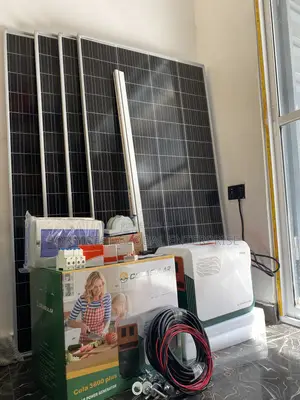 Solar Power Backup System With Panels