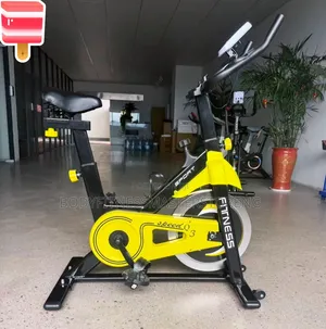 Indoor Fitness Bike Features a Durable Heavy-Duty Mini Commercial