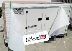 Original Perkins 60kva Soundproof Diesel Generator 100%Copper Coil