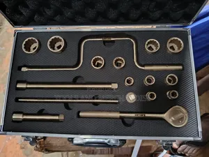 Non Spark 1⁄2" Socket Set ( Brass)