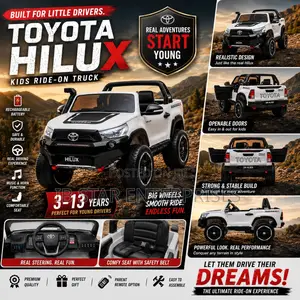 Get Toyota Hilux Ride-on Truck for Kids Who Love to Explore