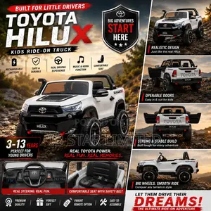Get Powerful Performance Toyota Hilux Kids Car for Endless Outdoor Fun